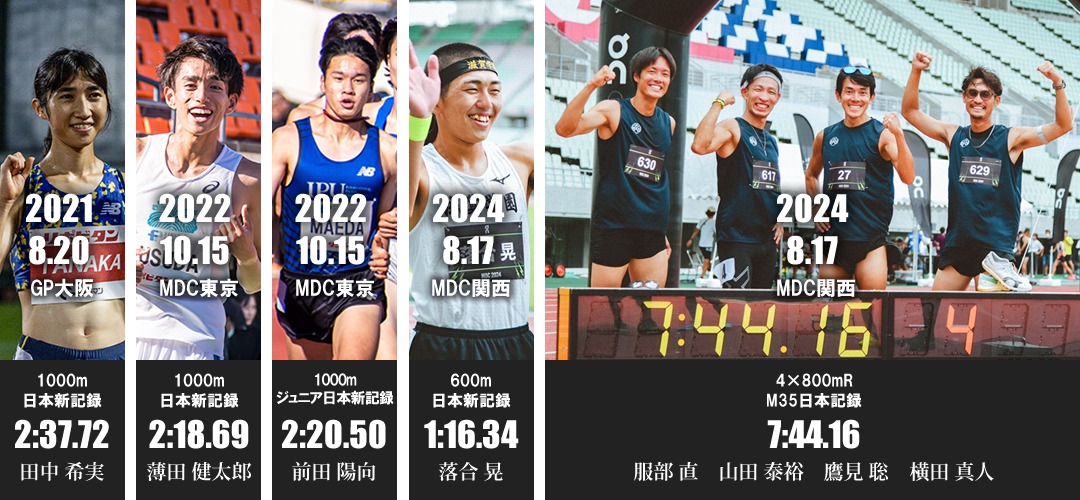 MDC 歴代チャンピオン 男子女子